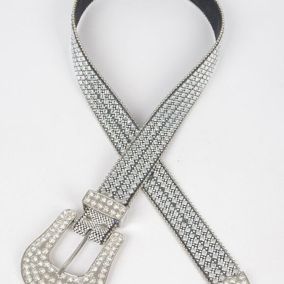 Rhinestone Western Style Belt main image 4